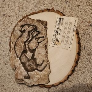 FRAGS Buffalo Design Hanging Jondu Designs 1993 Signed